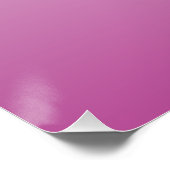 Je Logo & Modern Sober Ombre | Paars Perfect Poster (Hoek)