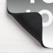 Je Logo & Moderne Bewerkbare Kleurverloop Muismat (Hoek)