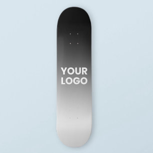 Je Logo & Moderne Bewerkbare Kleurverloop Persoonlijk Skateboard