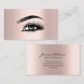 Je Logo Roos gouden knoeiboel Eenvoudig minimalist Visitekaartje (Voorkant / Achterkant)