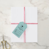 Je Logo sociale mediaprijs omzetten Cadeaulabel (Met Touw)