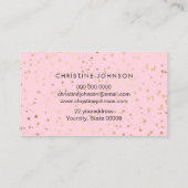 Je logo-sterrenpatroon visitekaartje (Achterkant)