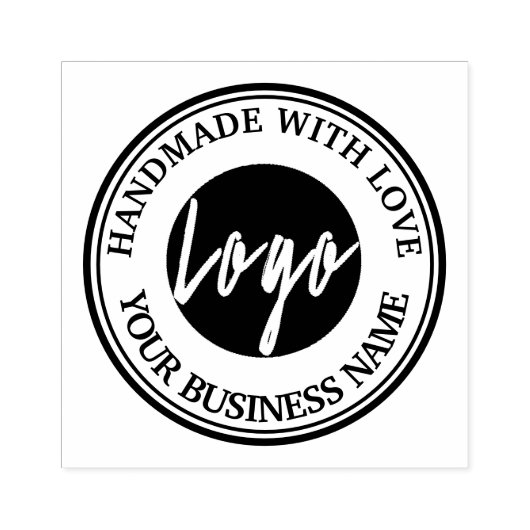 Je Logo toevoegen Rubberstempel (Afrduk)