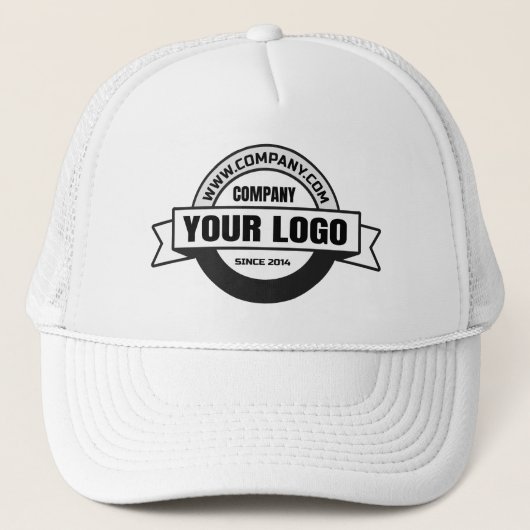Je logo Trucker Hat Pet (Voorkant)