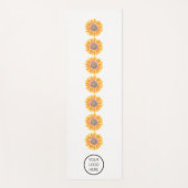 Je Logo Yoga Studio Sunflower Chakras Yogamat (Voorkant)