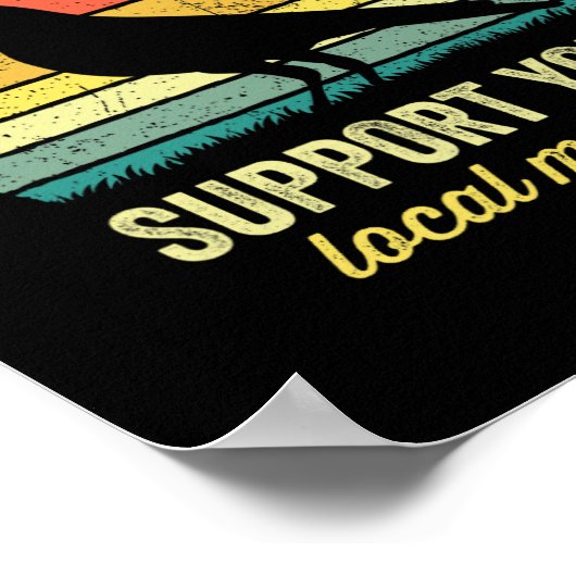 Je lokale moord kraait voor Bros Funny Halloween Poster (Hoek)