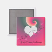 Je loopt op mijn hartsnaren. magneet (Voorkant / Achterkant)