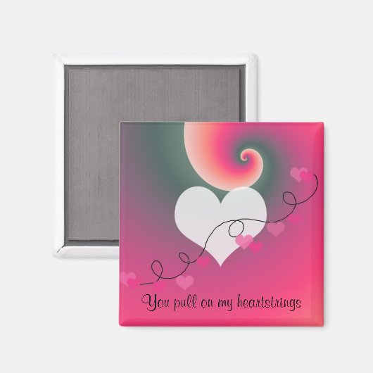 Je loopt op mijn hartsnaren. magneet (Voorkant / Achterkant)