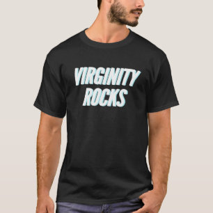 Je maagd blijft een echte rok in de Mannen en T-shirt