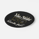 Je maakt 50 kijken leuk juichen verjaardag papieren bordje (Gekanteld)