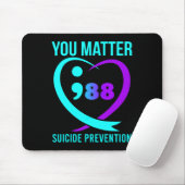 Je maakt 988 Suicide Prevention Awareness uit Muismat (Met muis)