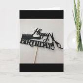 **JE MAAKT ALTIJD DE KNIP** KAPPER OF HAARSTYLIST KAART (Voorkant)