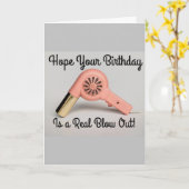 **JE MAAKT ALTIJD DE KNIP** KAPPER OF HAARSTYLIST KAART (Gele Bloem)