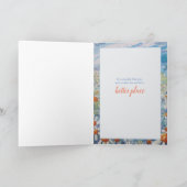 Je maakt de wereld beter bedankje feestdagen kaart (Binnen)