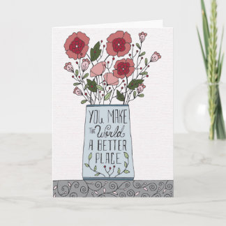 Je maakt de wereld beter kaart