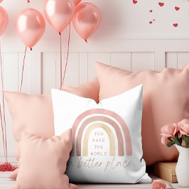 Je maakt de wereld een beter Sierkussen