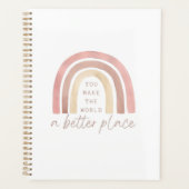 Je maakt de wereld een betere plaatsplanner planner (Voorkant)