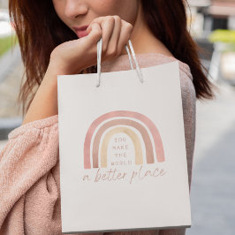 Je maakt de wereld een betere plek voor cadeautas