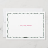 Je maakt de wereld kleurrijk Valentijnskind School Feestdagenkaart (Achterkant)