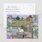 "Je maakt een grapje!" Briefkaart (Voorkant / Achterkant)