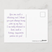 "Je maakt een grapje!" Briefkaart (Achterkant)