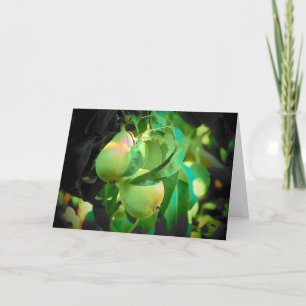 Je maakt een mooie peer kaart