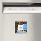Je maakt een verschil Tropical Beach Foto Magneet (Insitu (Vaatwasser))