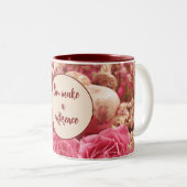 Je maakt een verschil tweekleurige koffiemok (Voorkant rechts)