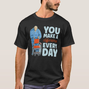 Je maakt elke dag het verschil Senior Caregiver C T-shirt