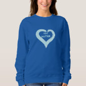 Je maakt hartsweatshirt uit trui (Voorkant)