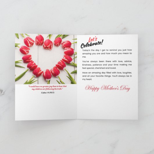 Je maakt het leven beter Moederdag Kaart 3 Johanne (Binnen)