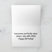 JE MAAKT HET LEVEN SENSE VOOR ME-BIRTHDAY LIVE KAART (Binnen)