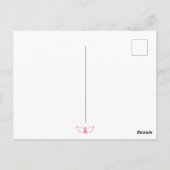 Je maakt het mogelijk om borstkankercadeaus te gev briefkaart (Achterkant)