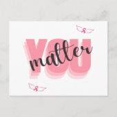 Je maakt het mogelijk om borstkankercadeaus te gev briefkaart (Voorkant)