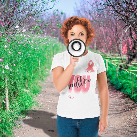 Je maakt het mogelijk om borstkankercadeaus te gev t-shirt