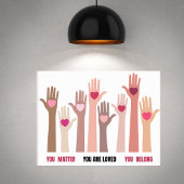 Je maakt iets uit en je bent een geliefde bevallin poster