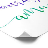 Je maakt kunst aantrekkelijk poster (Hoek)