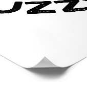 Je maakt me fuzzy voelen over fruit woordspeling poster (Hoek)