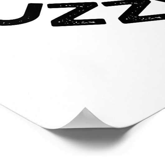 Je maakt me fuzzy voelen over fruit woordspeling poster (Hoek)