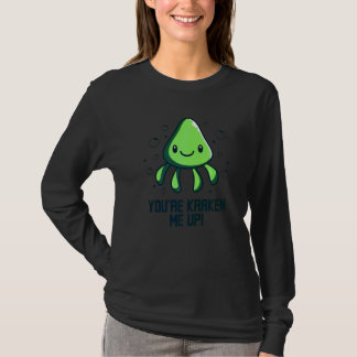 Je maakt me gek inktvis  Zeekat Pijlinktvis T-shirt