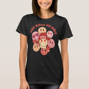Je maakt me gek op XOXO Smile Love Valentijn' T-shirt