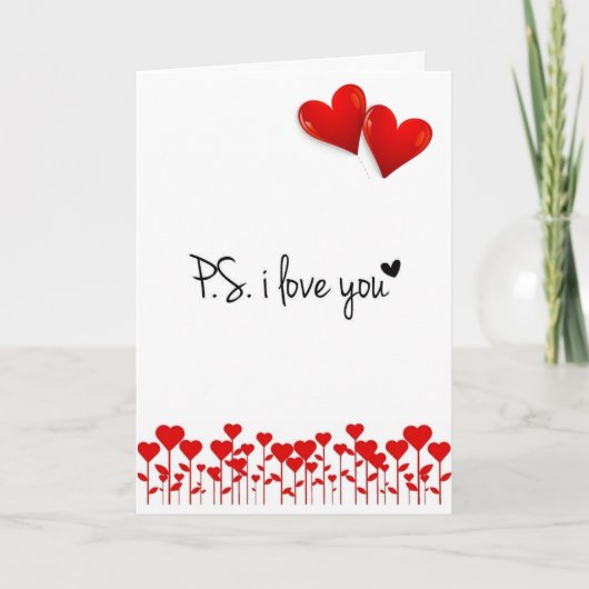 ***JE MAAKT ME GELUKKIG*** LIEFDESKAART KAART (Voorkant)