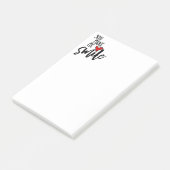 Je maakt me glimlachen post-it® notes (Schuin)