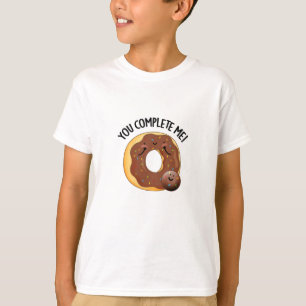 Je maakt me grappig eten donut pun t-shirt