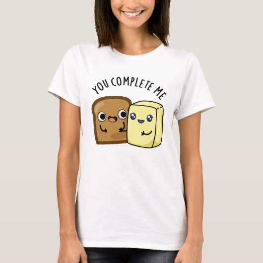 Je maakt me grappig, lees Butter Pun T-shirt (Voorkant)
