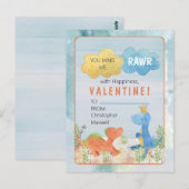 Je maakt me harder met geluk Valentijnsdag Po Briefkaart (Voorkant / Achterkant)