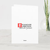 Je maakt me helemaal feestdagen kaart (Achterkant)