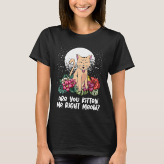 Je maakt me helemaal gek Kat Humor Kat Thema T-shirt