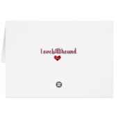 JE MAAKT ME **HELEMAAL OVER** EN HOARTBEAT SNEL (Achterkant Horizontaal)