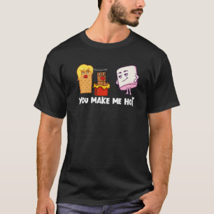 Je maakt me hete S'Mores Marshmallow Camping Smore T-shirt